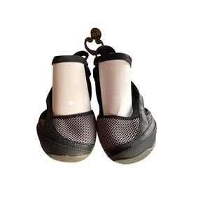 Teva Numa Mary Jane Shoes Womens 9 Black Leather Mesh Water Hiking 1005490